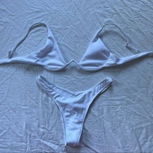 WHITE BIKINI SET